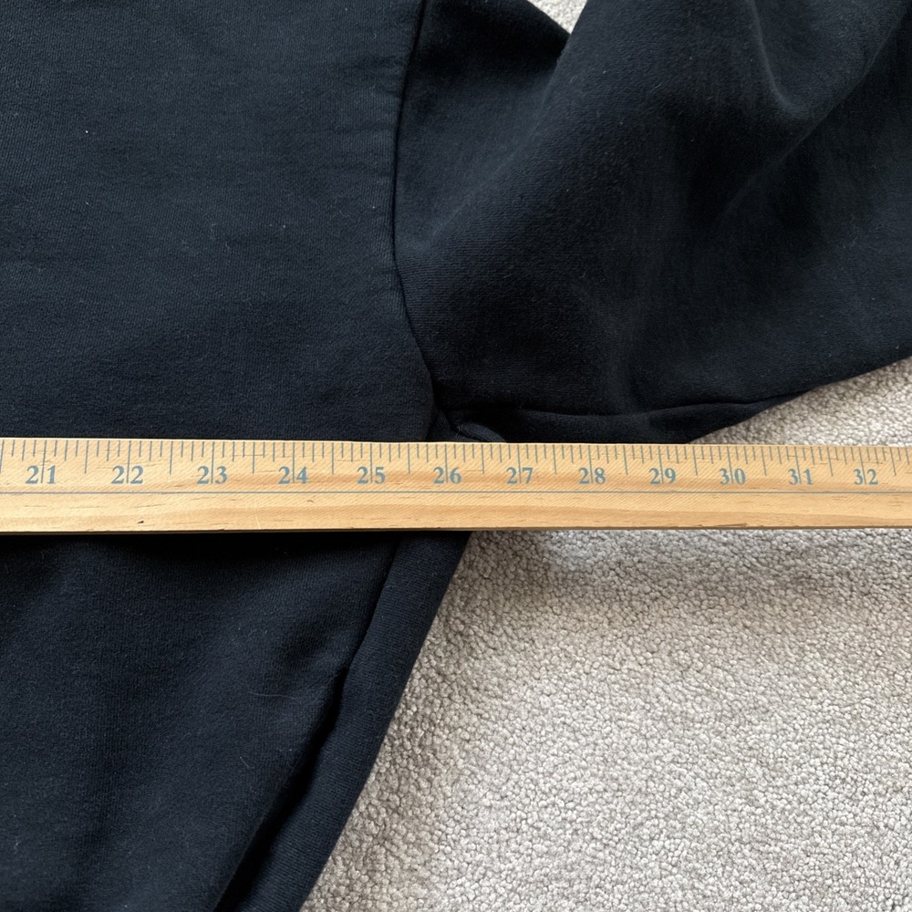 Essentials Fear Of GOD Hoodie Sweatshirt Black Mens Oversized Baggy Sz S - Picture 4 of 9
